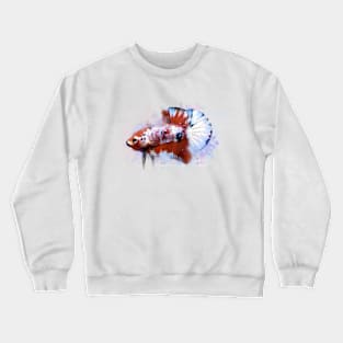 Candy koi betta fish Crewneck Sweatshirt